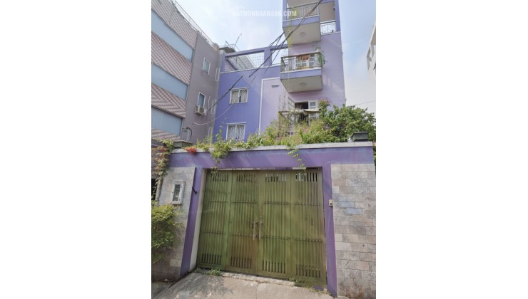 Nhà Lô góc Nỏ hậu SHR 4 tầng HXH né 105m2 – Bình Lợi Bình Thạnh S